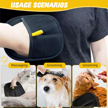 Static-Lift Pet Hair Removal Mitt